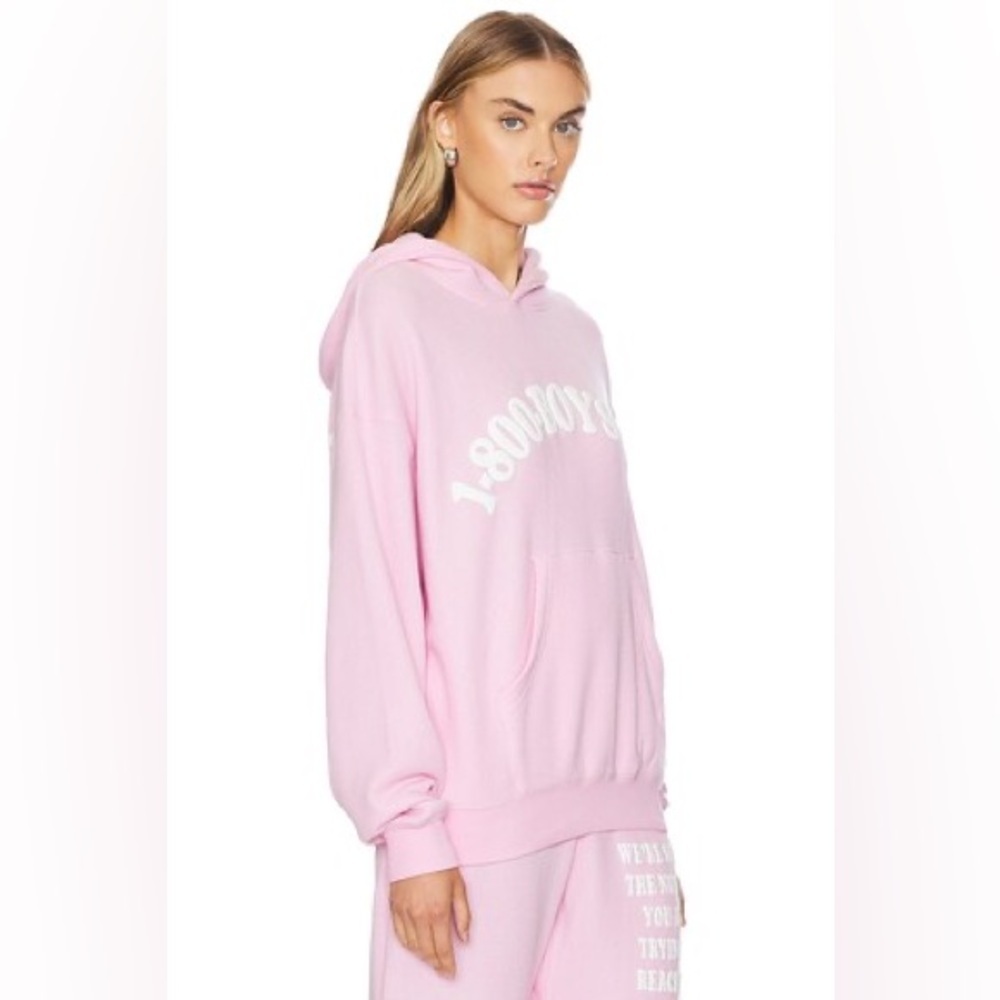 Boys Lie 1-800 Revamped Racer Women's Hoodie & Sweatpants Set - Picture 3 of 9